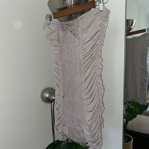 BCBG Strapless Bodycon Dress Size S!